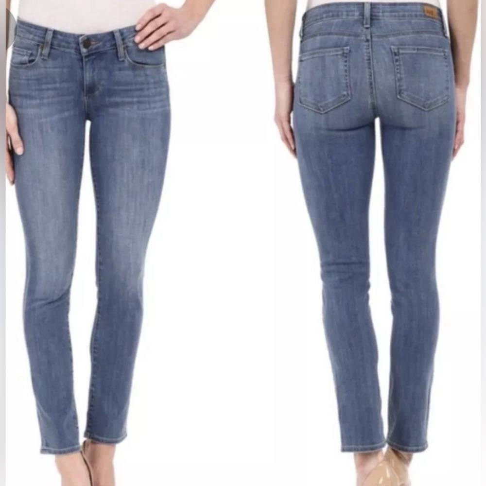 PAIGE jeans size 28 Skyline‎ Ankle Peg blue jeans BEAUTIFUL 💙💙
